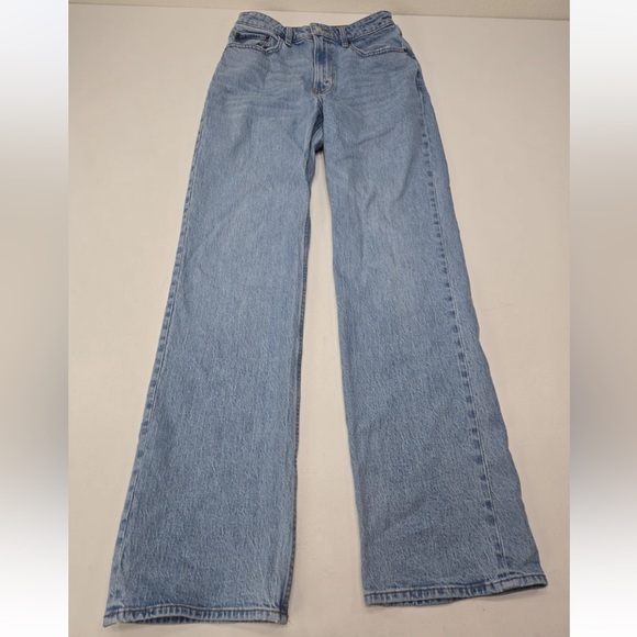Abercrombie & Fitch Denim - Abercrombie & Fitch The 90s Relaxed Jeans High Rise Curve Love 28 EXTRA LONG XL